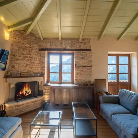 Korfes: Three-story Family Retreat Villa Karpenisi
